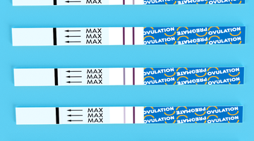 Reading ovulation test strips results