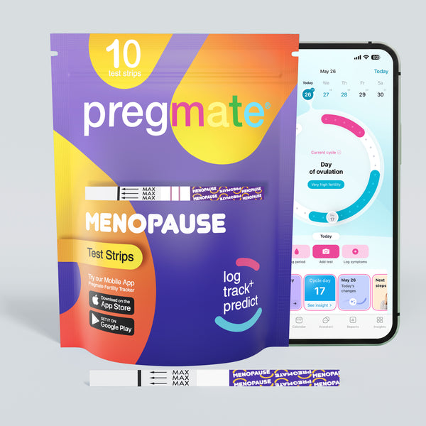 Pregmate Menopause Test Strips – 10-Test Kit