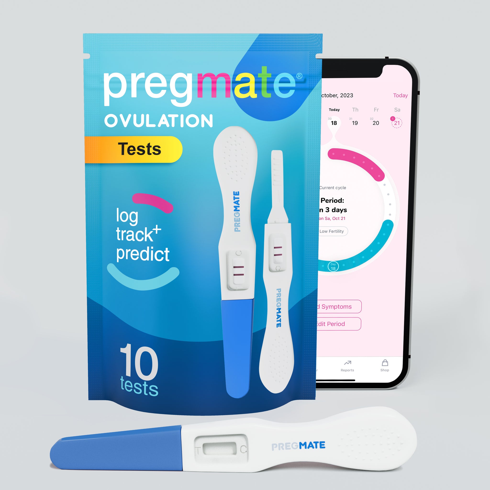 Pre Testing Mid Stream Pregmate Ovulation Midstream Tests – PREGMATE