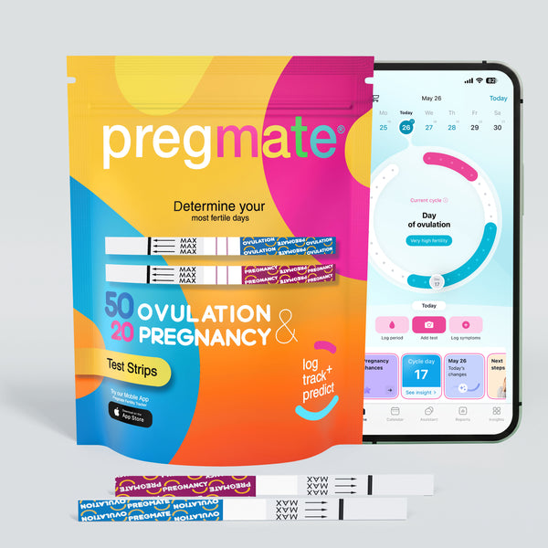 Pregmate Ovulation and Pregnancy Test Strips