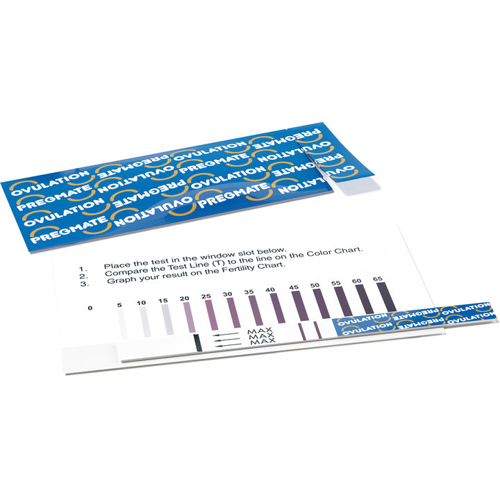 Pregmate Ovulation Test Strips with Numeric Results PREGMATE